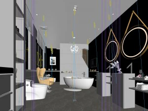 bathroom design complete model 322 3D Model
