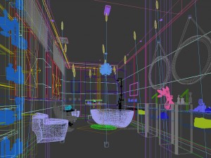 bathroom design complete model 322 3D Model