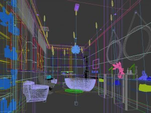 bathroom design complete model 322 3D Model