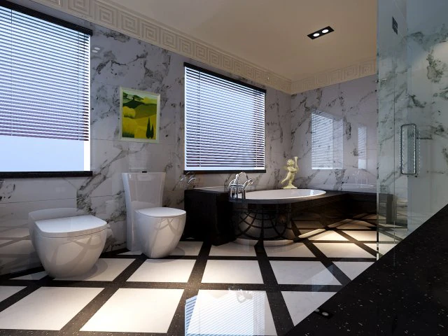 home fashion bathroom 18 3D Model .c4d .max .obj .3ds .fbx .stl .blend 