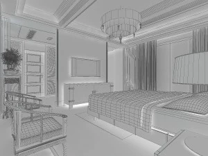 home fashion bathroom 18 3D Model
