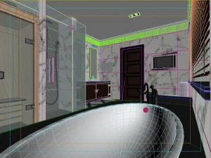 home fashion bathroom 18 3D Model