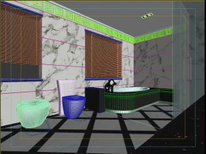 home fashion bathroom 18 3D Model