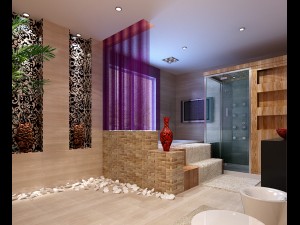 the family fashion bath toilet 1802 Model 3D