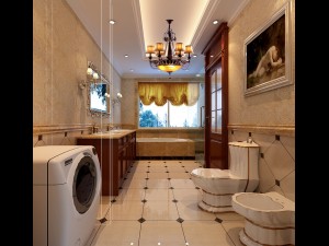 family fashion bathroom bathroom 1803 3D मॉडल