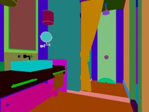 rodzinna toaleta sanitarna modowa 1804 Model 3D