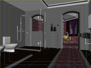 family fashion sanitary toilet 1805 3Dモデル