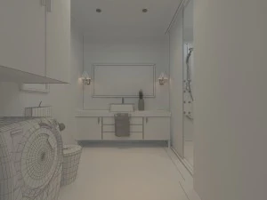 toilet mandi sanitasi mode keluarga 1808 Model 3D