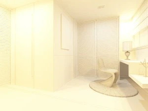 family fashion bathroom bathroom 1809 3D Model