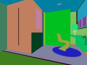 family fashion bathroom bathroom 1809 3D Model
