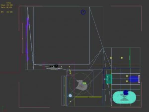family fashion bathroom bathroom 1809 3D Model