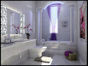 family fashion sanitary toilet 1810 3D Model