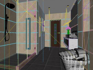 family fashion sanitary toilet 1811 3D Model