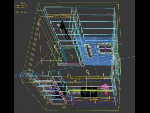 family fashion sanitary toilet 1811 3D Model
