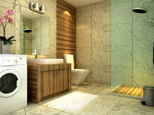 the home fashion bathroom of 1812 3D Model