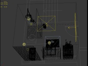 the home fashion bathroom of 1812 3D Model