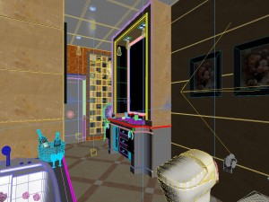 family fashion sanitary toilet 1815 Model 3D