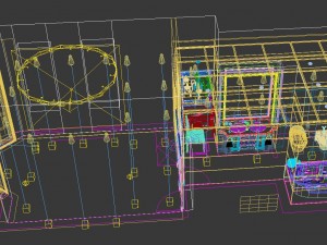family fashion sanitary toilet 1815 Model 3D