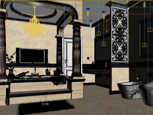 family fashion sanitary toilet 1816 3D मॉडल