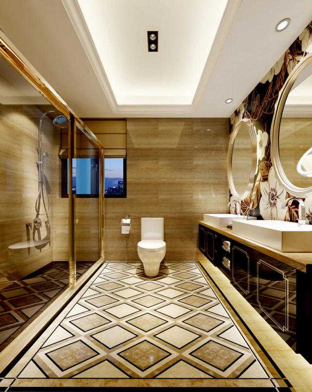 family style sanitary bath toilet 1817 3D Model .c4d .max .obj .3ds .fbx .stl .blend 