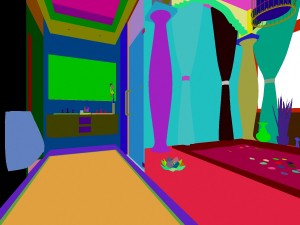 family style bathroom toilet 1818 3D Модель