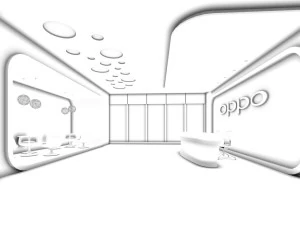 boss manager office 01 3D Model