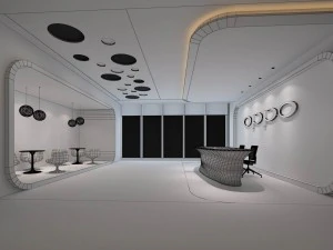 boss manager office 01 3D Model