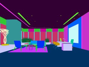 boss manager office 01 3D Модель
