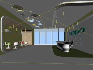 boss manager office 01 3D Model