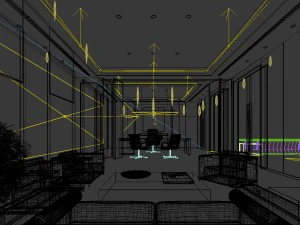boss manager office 03 3D Model