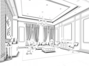 boss manager office 04 3D Model