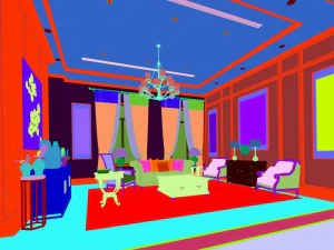 boss manager office 04 3D Model