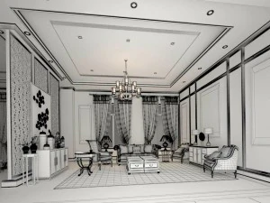 boss manager office 04 3D Model