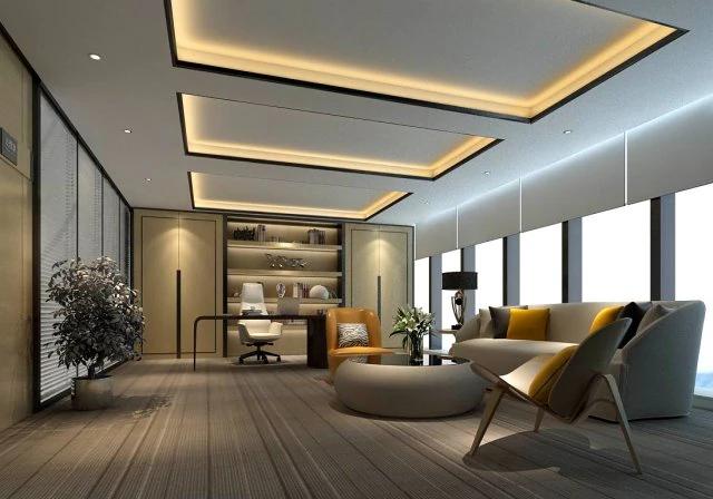 boss manager office 05 3D Model .c4d .max .obj .3ds .fbx .stl .blend 