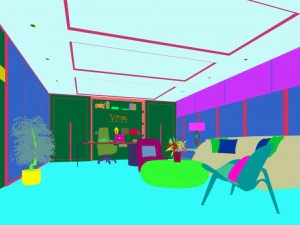 boss manager office 05 3D Model
