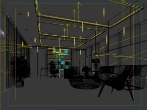 boss manager office 05 3D Model