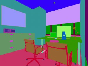 boss manager office 06 3D Model