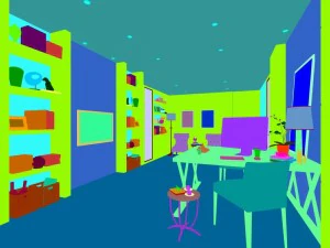boss manager office 07 3D Model
