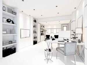 boss manager office 07 3D Model