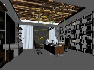 boss manager office 09 3D Model