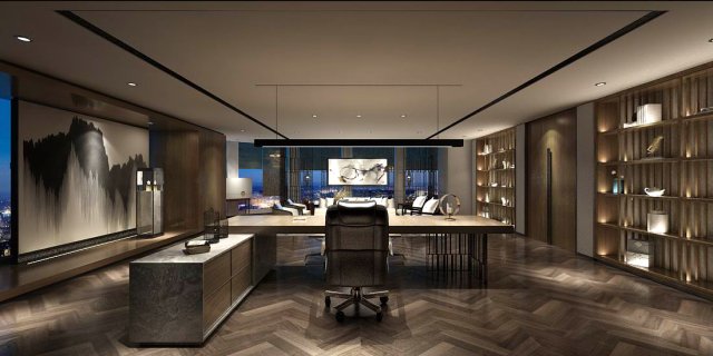 boss manager office 12 Model 3D .c4d .max .obj .3ds .fbx .stl .blend 