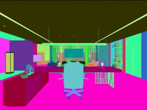 boss manager office 12 Model 3D