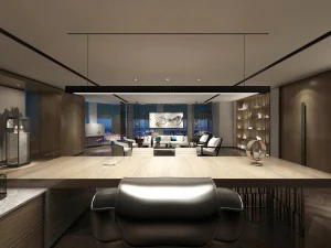 boss manager office 12 3D Model