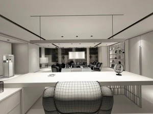 boss manager office 12 3D Model