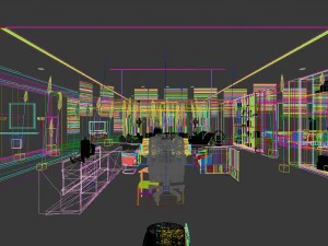 boss manager office 12 3D Model