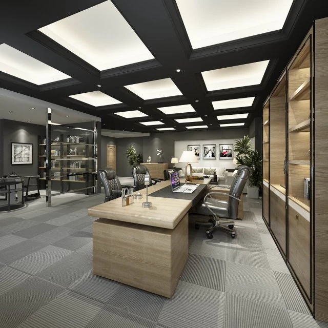 boss manager office 13 3D Model .c4d .max .obj .3ds .fbx .stl .blend 