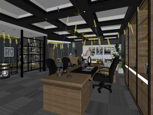 boss manager office 13 3D 模型