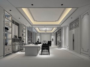 boss manager office 14 3D Model