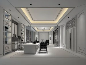 boss manager office 14 3D Model