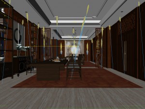 boss manager office 14 3D Model